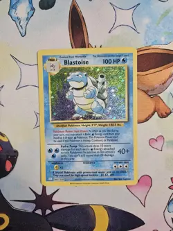 Pokemon TCG Blastoise 003/034 Trading Card Game Classic Holo Stage 2 100HP - Image 1