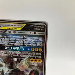 Pikachu & Zekrom GX SM168 SM Promos Holo Pokemon Card LP - Image 5