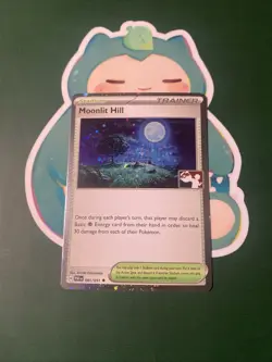 Moonlit Hill 081/091 Holo PLAY STAMP - NM Pokemon Card - Image 1