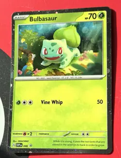 Bulbasaur 046 Black Star Promo Holo Pokemon Card - Image 1