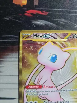 Pokemon - Mew ex 205/165 Metal Card - 151 UPC Exclusive Promo - Image 3