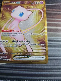 Pokemon - Mew ex 205/165 Metal Card - 151 UPC Exclusive Promo - Image 5