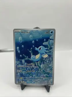 Pokemon TCG Horsea Shrouded Fable Holo Card 067/064 Near Mint Condition - Image 1
