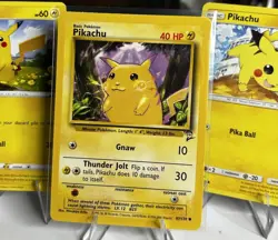 5x Pikachu Card LOT - Pokemon TCG - Assorted Lot - Image 1