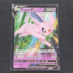 Espeon V - SWSH201 - Black Star Promo - Pokemon Card - NM/M - Image 1