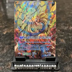 Heightened Evolution SS3 Son Goku Returns Foil Dragon Ball Super Card Game | LP - Image 1