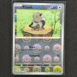 Pidove - 071/086 - Pokeball Holo - Black Bolt - Pokemon Card - NM/M - Image 1