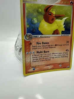 Pokemon TCG Flareon 5/115 EX Unseen Forces Reverse Holo Stamped 2005 HP - Image 3