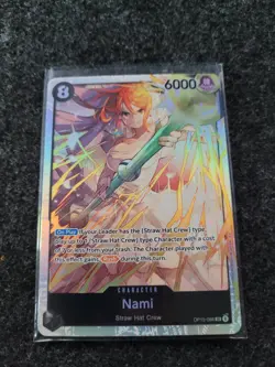Nami (OP15-086) OP15-086 SR Adventure on Kami's Island Foil Near Mint - Image 1
