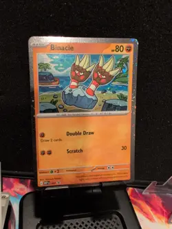 Pokemon Binacle 087 Pitch Black Mega Evolution Cosmos Holo Blackstar Promo NM - Image 1
