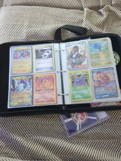 Pokemon TCG Card Collection Binder Rare Holo Cards - Image 4