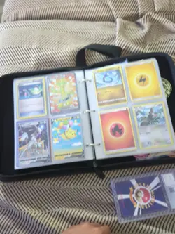 Pokemon TCG Card Collection Binder Rare Holo Cards - Image 5