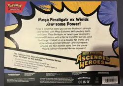 💥 Pokemon TCG Ascended Heroes Mega Feraligatr EX Box Sealed New - Image 2