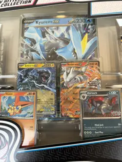 Pokemon TCG Scarlet & Violet Black & White Bolt Flare Box Zekrom Reshiram Kyurem - Image 5