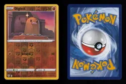 REVERSE HOLO DIGLETT COMMON 084/189 NM POKEMON - Image 3