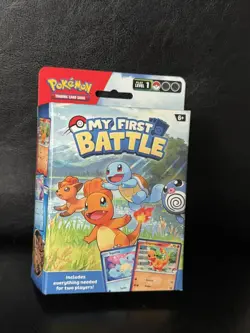 Pokemon TCG: Pokemon My First Battle Set Featuring Charmander And Squirtle NEW - Image 1