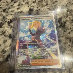 Gladion’s Final Battle SIR 118/084 English Near Mint Pitch Black Pokemon - Image 1