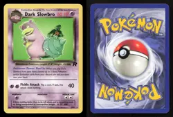 Dark Slowbro 29/82 Team Rocket Unlimited LP Pokemon - Image 3