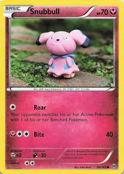 Snubbull - (Artist Yuka Morii) Pokemon Common 2015 BREAKthrough 98/162 NM - Image 1