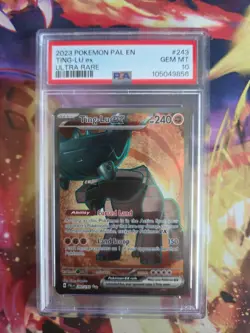 2023 POKEMON PAL EN-PALDEA EVOLVED ULTRA RARE #243 TING-LU EX PSA 10 - Image 1