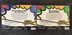 Pokemon TCG Mega Evolution Ascended Heroes Feraligatr & Meganium ex Box - Image 2