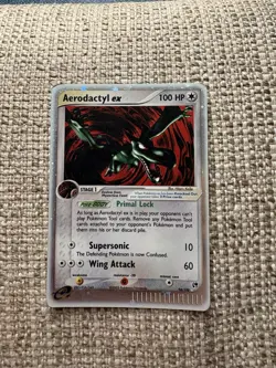 Pokemon TCG Aerodactyl Ex 94/100 Holographic - Image 1