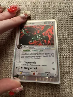 Pokemon TCG Aerodactyl Ex 94/100 Holographic - Image 2