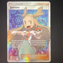 Pokemon TCG Jasmine 177/181 Holo Full Art + ❗FREE❗Lillie's Clefairy EX 056/159 - Image 1
