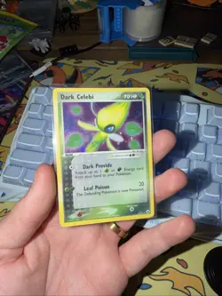 Pokemon TCG Hidden Legends Dark Celebi 4/101 Holo Rare English - Image 1