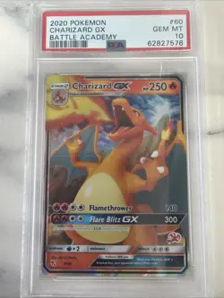 2020 Pokemon Charizard GX Battle Academy Gem Mt 10 - Image 1