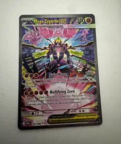 The Pokemon Company Mega Zygarde EX 120/088 Secret Rare Holo Full Art EN 310 HP - Image 1