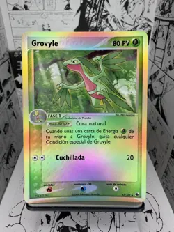 Vintage Pokemon Grovyle 32/109 Reverse Holo Spanish EX Hidden Legends 2004 Card - Image 1