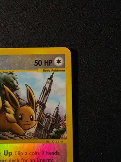 Pokemon - Eevee -Aquapolis-Reverse Holo-75/147-Rare-ENG-Near MINT - Image 3