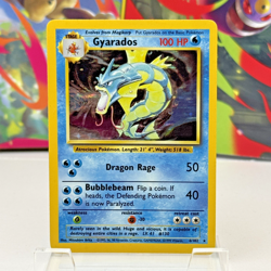 Gyarados Pokemon TCG 6/102 Base Set (Shadowed) Unlimited Holo - Image 1
