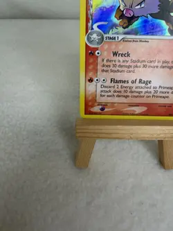 Pokemon TCG Primeape 50/110 Uncommon Holon Phantoms Pokemon Reverse Holo LP - Image 5
