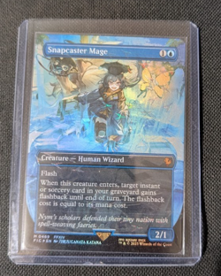 MTG Final Fantasy Snapcaster Mage Chocobo Track Foil Mythic 0469 - Image 1