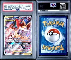 Pokemon Charizard & Braixen GX Tag Team Promo SM230 - PSA 10 - Image 3