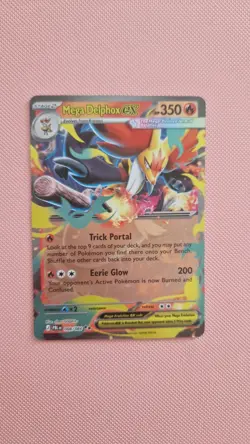 Pokemon Tcg Mega Delphox ex Pitch Black 008/084 - Image 1