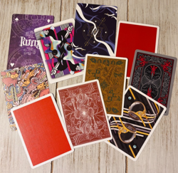 10 Jokers Single Swap Cards Vintage Modern Playing Card Junk Journaling y - Image 2
