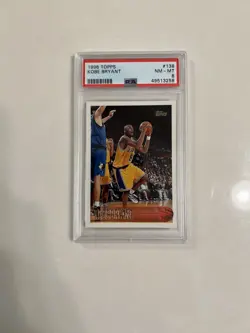 Kobe Bryant Rookie Card Lot 2 1996 Upper Deck PSA 10, 1996 Topps PSA 8 LA Lakers - Image 5