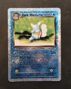 Pokemon Card - Dark Wartortle 39/110 Reverse Holo - LegendaryCollection-ENG-PL - Image 1
