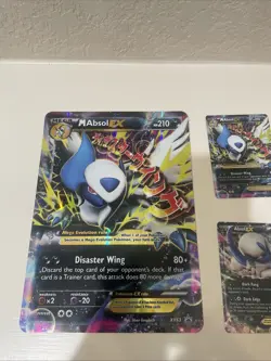 2015 POKEMON XY BLACK STAR PROMOS XY63 M ABSOL EX PREMIUM COLLECTION LP - Image 4