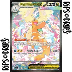 Mega Dragonite EX SIR 290/217 Ascended Heroes Pokemon TCG NM - Image 1
