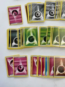 Pokemon TCG Energy Mixed Card WOTC Energies 217 Card Lot - Image 2