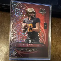 Wild Card 7 Card Studs Sawyer Robertson Baylor Bears 7CCL-SR Rookie 1/4 - Image 1