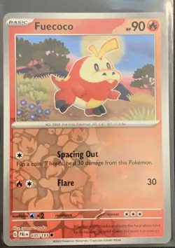 Fuecoco (Reverse Foil) | 035/193 | Common | S&V: Paldea Evolved | Pokemon TCG - Image 1