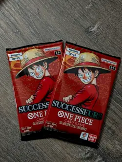 Lot 2 Boosters One Piece - 12 cartes OP13 : Carrying on his Will [FR] - Image 1