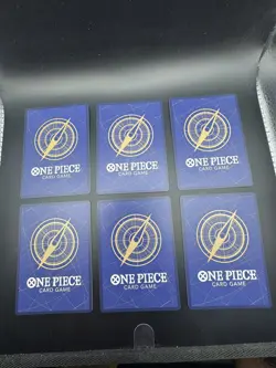One Piece Card Game French 1st Anniversary Exclusive Parallel Lot x6 OP05 NM - Image 2