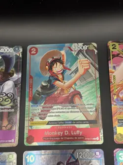 One Piece Card Game French 1st Anniversary Exclusive Parallel Lot x6 OP05 NM - Image 5