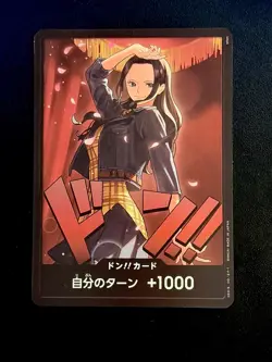 DON!! Card (Nico Robin) ONE PIECE Heroines Edition ONE PIECE Card Game Japanese - Image 1